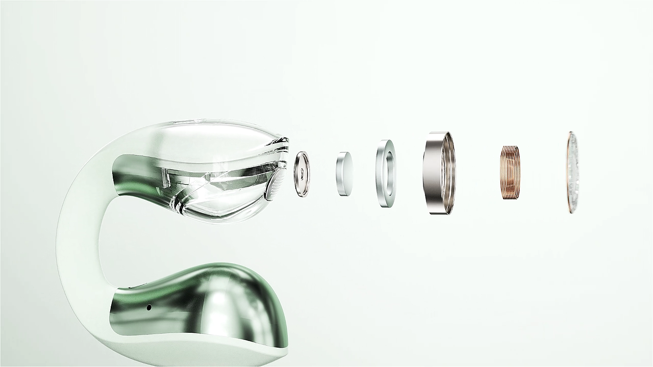 高颜值夹耳式跑步运动耳机