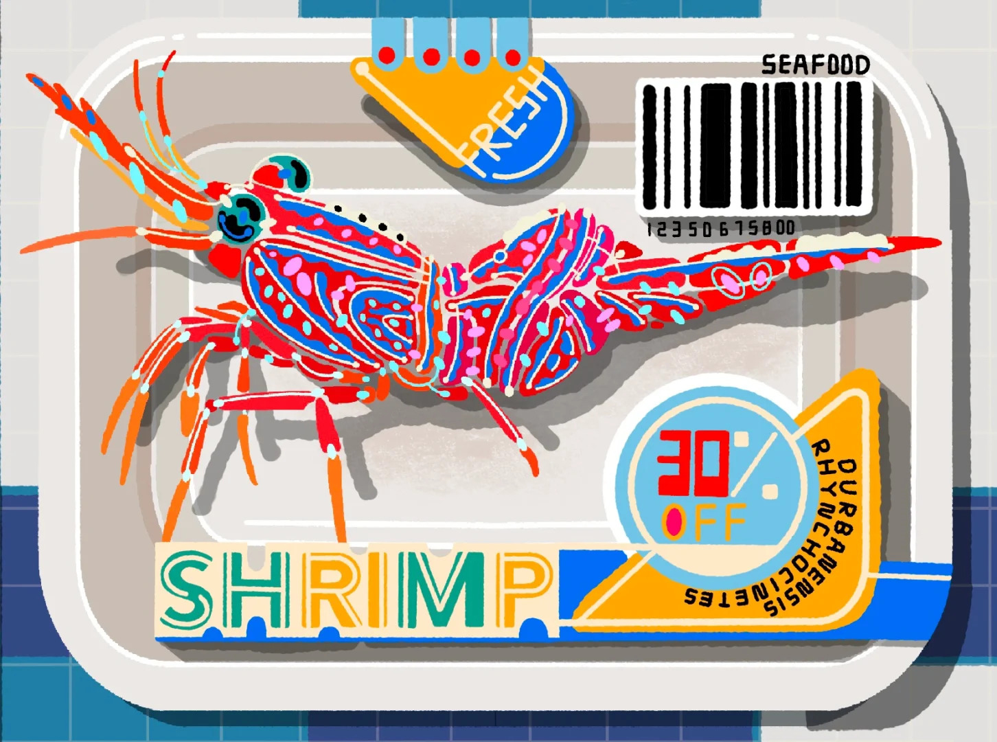 艺术家派大海的多巴胺创意：每一幅都充满生命力｜365天的好设计NO.46（图ZMTUwNDIyMzI=） - 观点 - 站酷设计师站酷资讯原创素材 - 站酷ZCOOL