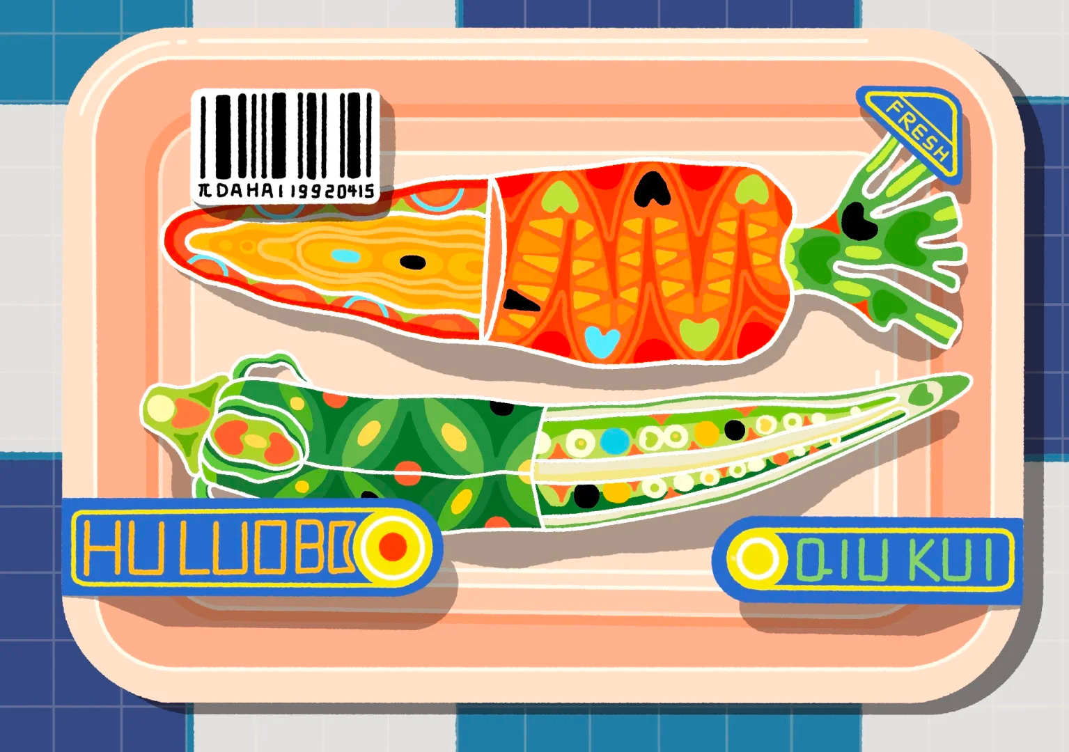 艺术家派大海的多巴胺创意：每一幅都充满生命力｜365天的好设计NO.46（图ZMTUwNDIyNzI=） - 观点 - 站酷设计师站酷资讯原创素材 - 站酷ZCOOL