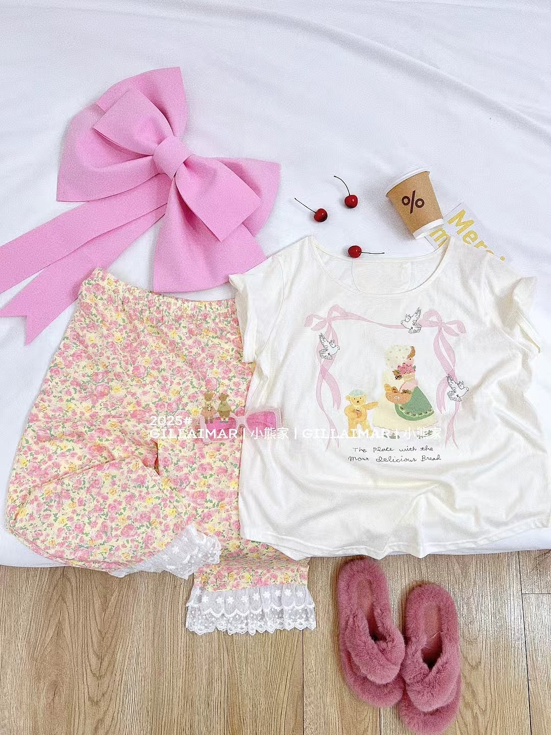 ins风家居服场景摆拍~