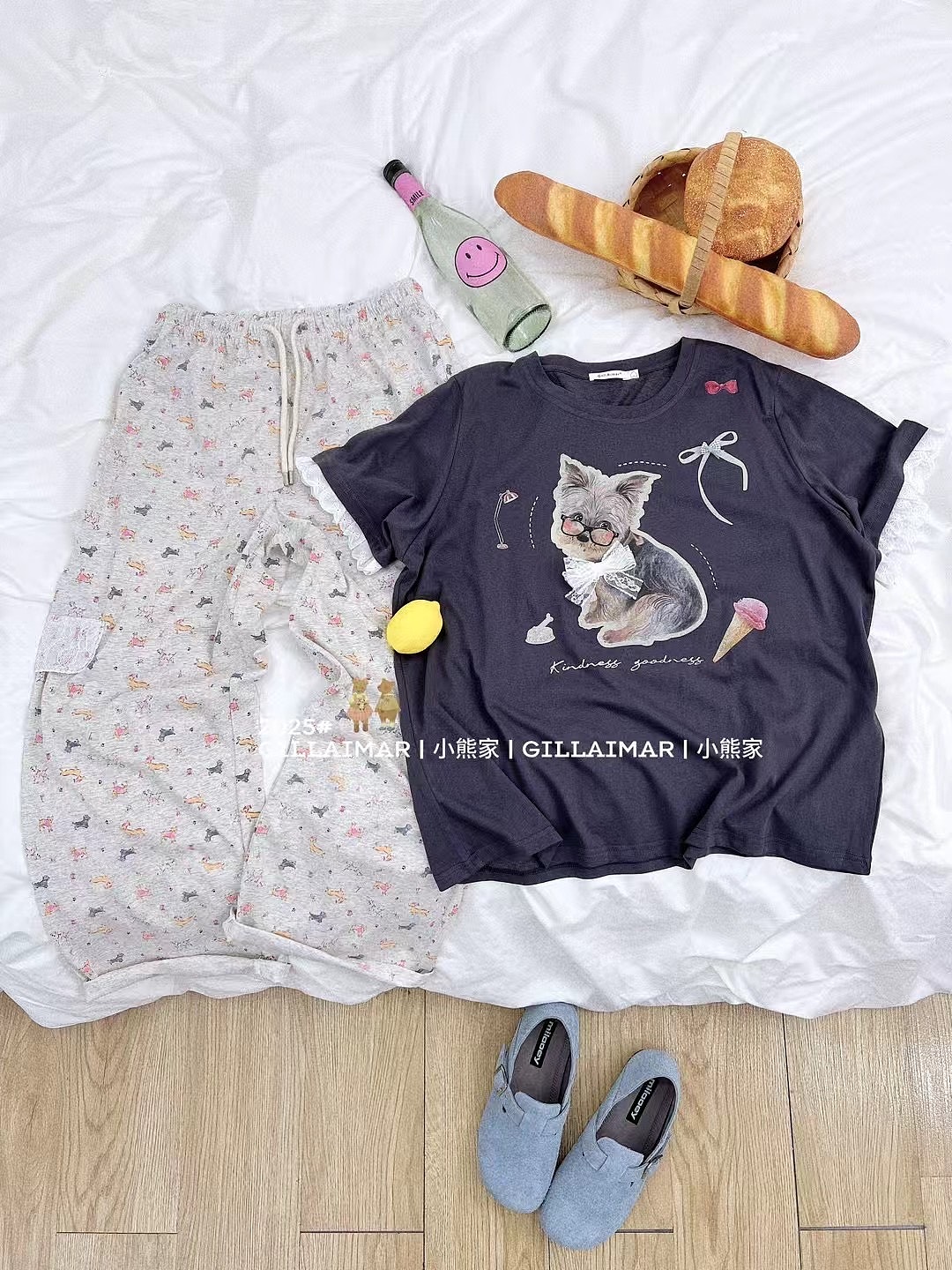 ins风家居服场景摆拍~