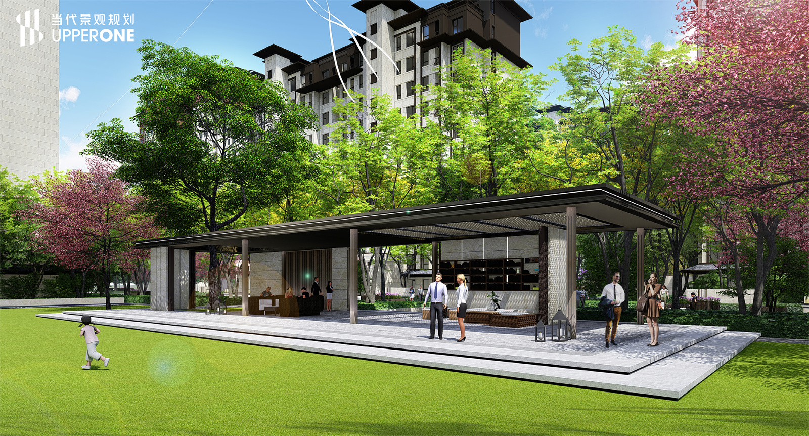 正商·金域世家「武汉」景观设计分享丨当代景观规划