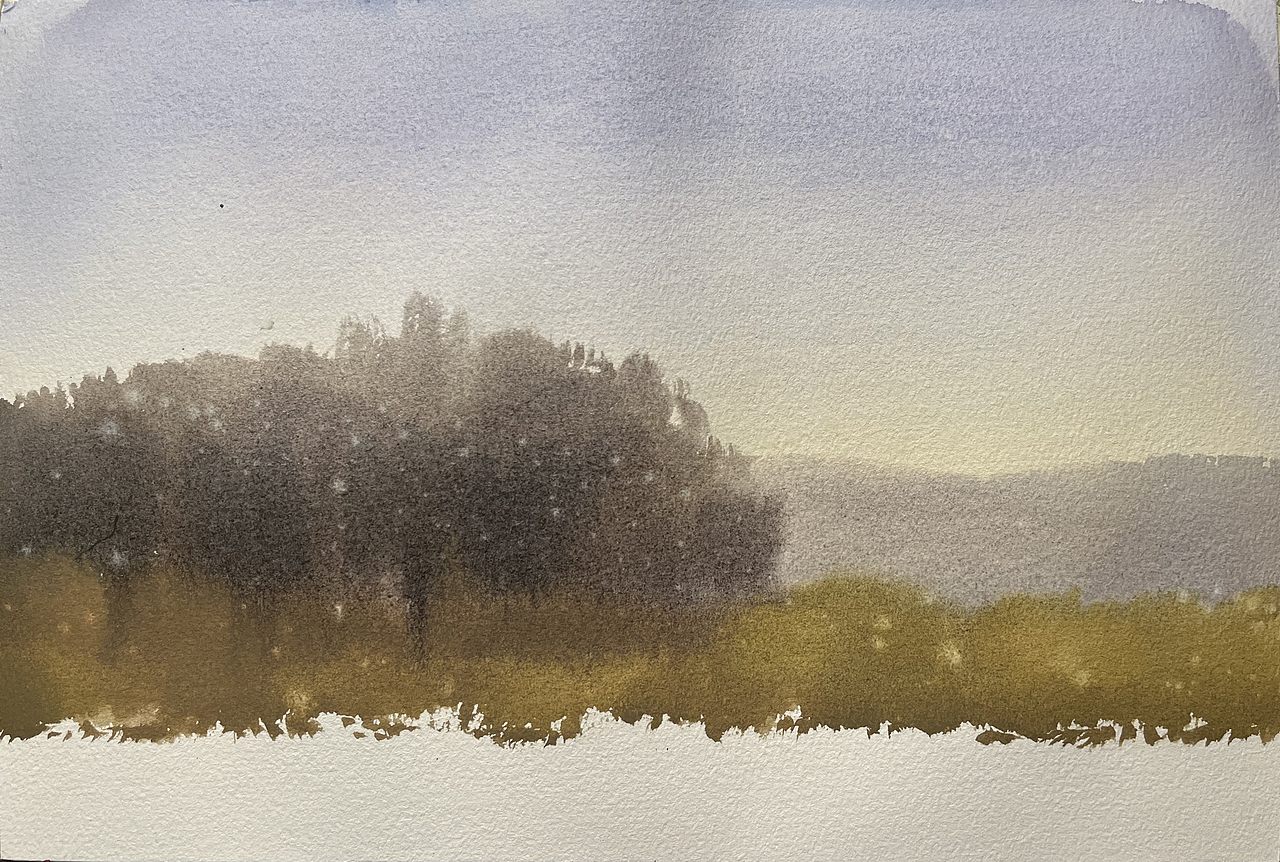 2025 二月 每日一画（图ZMzg2OTY4Njg0） - 绘画 - 站酷设计师孙小良的水彩画原创素材 - 站酷ZCOOL