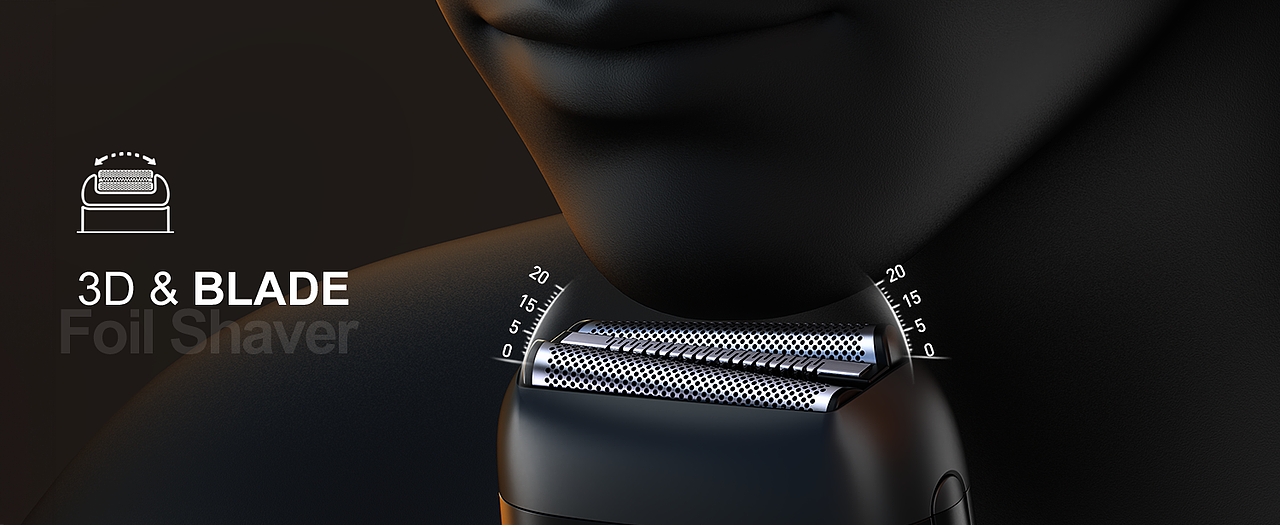 keyshot 产品&场景渲染 人物合成 亚马逊 剃须刀主图A+（图ZMzg2OTgxNzU2） - 产品 - 站酷设计师FishFace鱼脸原创素材 - 站酷ZCOOL