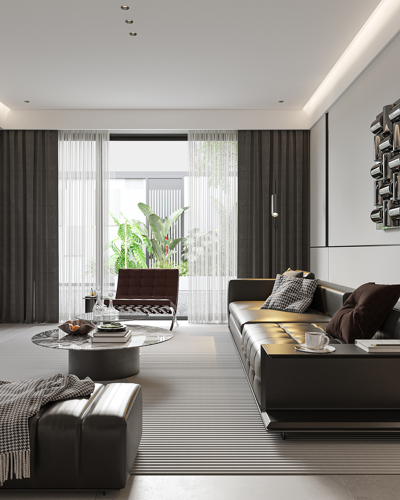 像素密度 | 黑白灰空间的分形重构实验（图ZMzg2OTkxODQw） - 家装设计 - 站酷设计师冈舍效果图表现原创素材 - 站酷ZCOOL