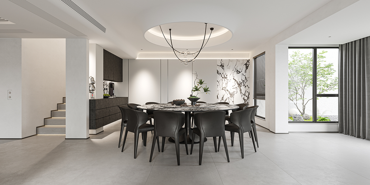 像素密度 | 黑白灰空间的分形重构实验（图ZMzg2OTkxODYw） - 家装设计 - 站酷设计师冈舍效果图表现原创素材 - 站酷ZCOOL