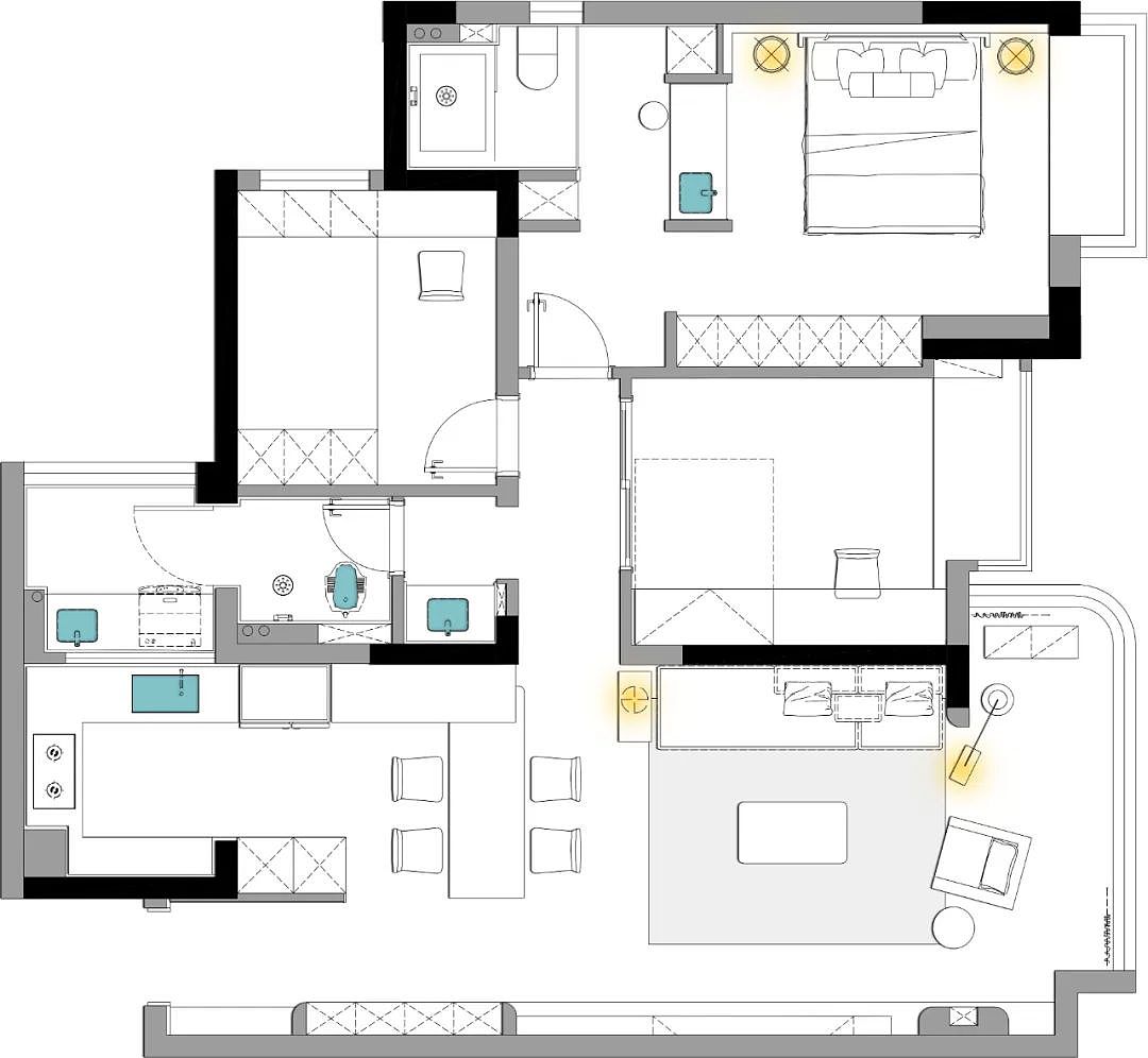 大可设计 | 时光清浅、温柔入怀（图ZMzg2OTk1NDI0） - 家装设计 - 站酷设计师Z445383481原创素材 - 站酷ZCOOL