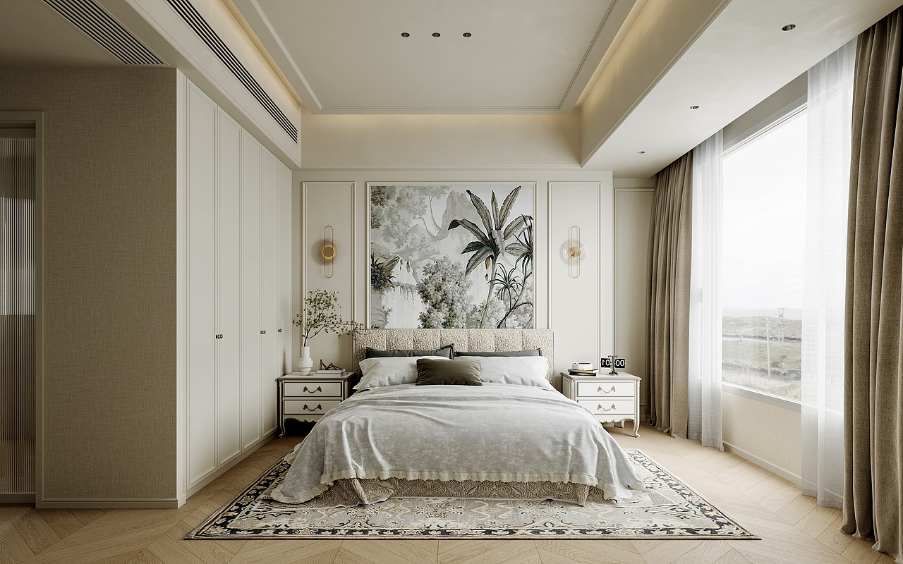 卧室各种风格——长沙佐尚视觉