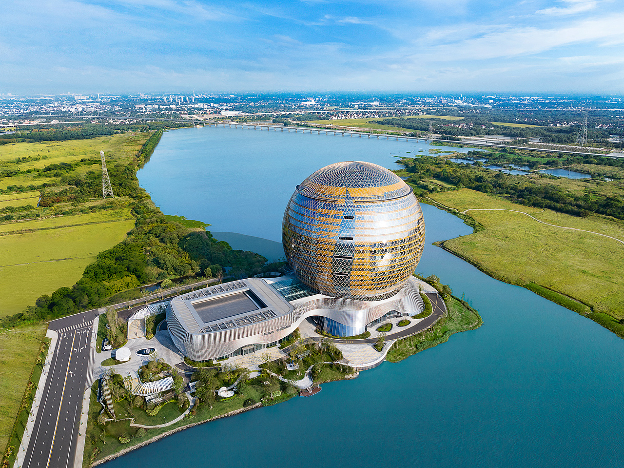 湖州南浔希尔顿酒店/希尔顿太阳酒店（图ZMzg3MDA0NDk2） - 环境/建筑摄影 - 站酷设计师上灵摄影原创素材 - 站酷ZCOOL