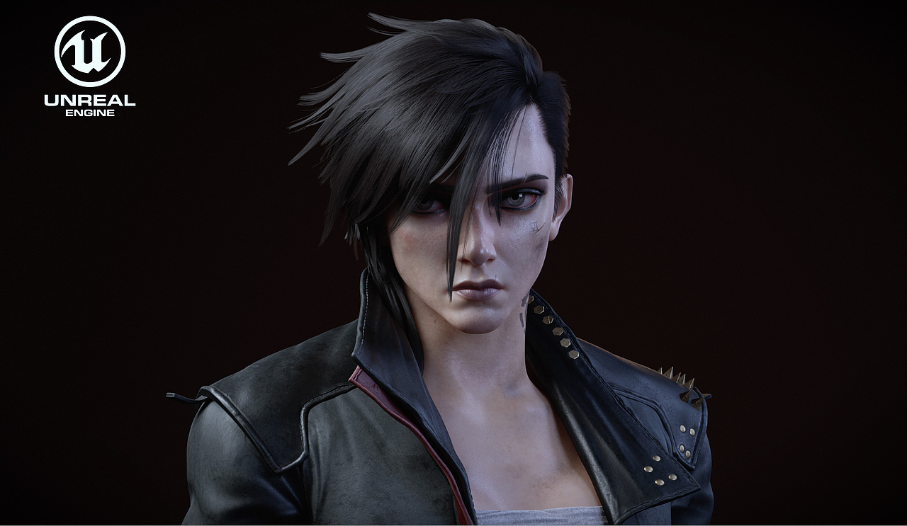 3A次世代游戏角色课程案例:VI