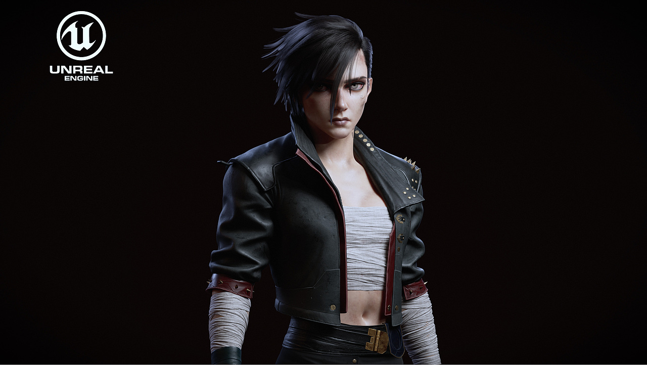 3A次世代游戏角色课程案例:VI