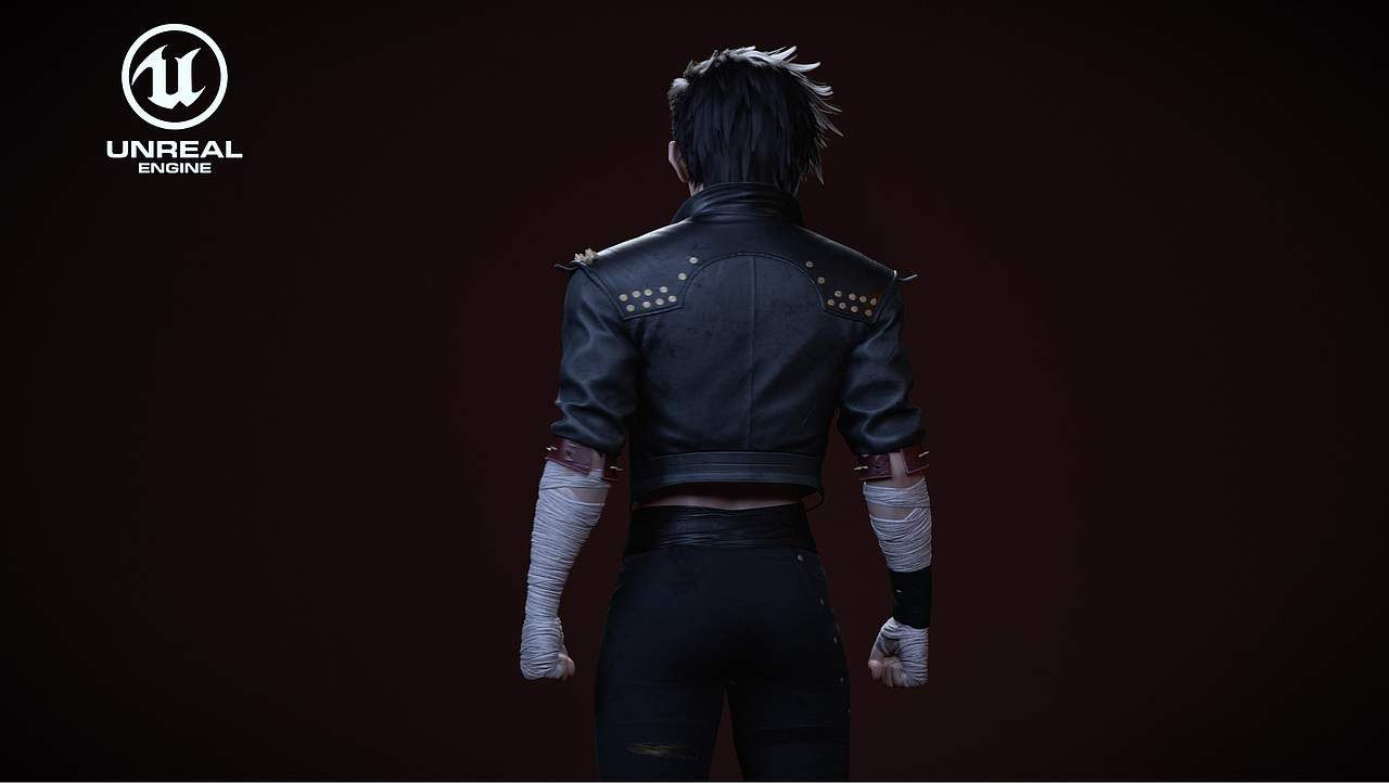 3A次世代游戏角色课程案例:VI