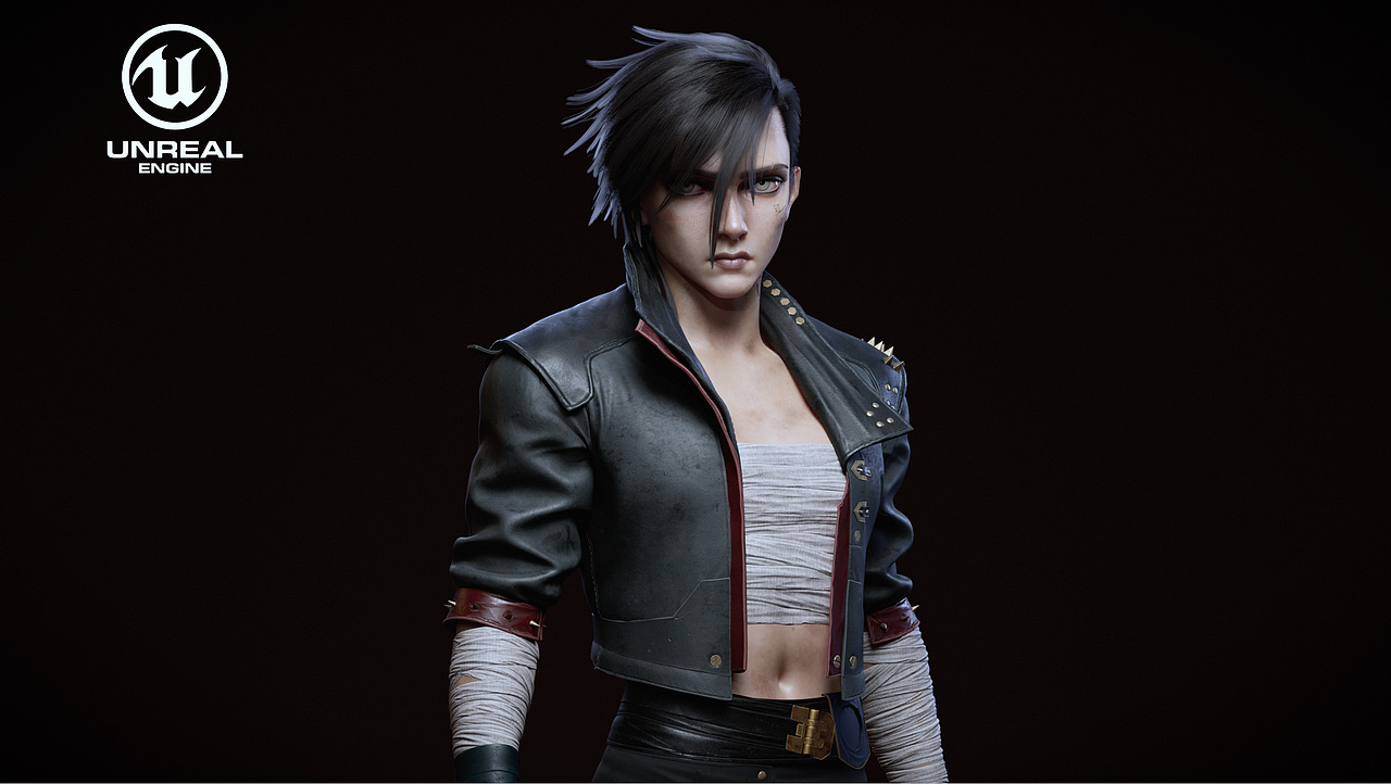 3A次世代游戏角色课程案例:VI