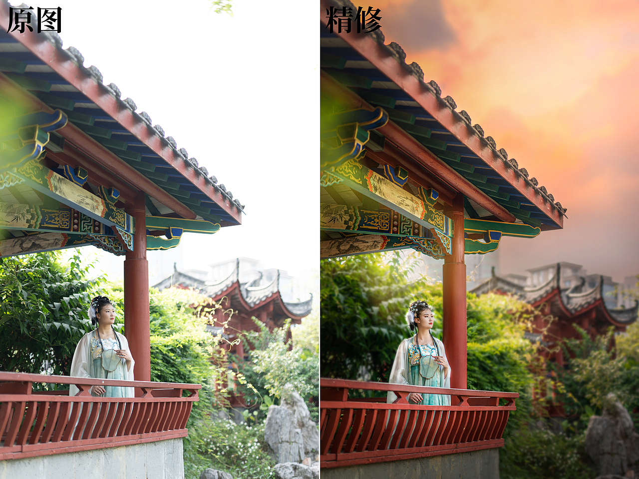 人像精修前后对比（图ZMzg3MDA5MzQw） - 人像摄影 - 站酷设计师莱叔叔原创素材 - 站酷ZCOOL