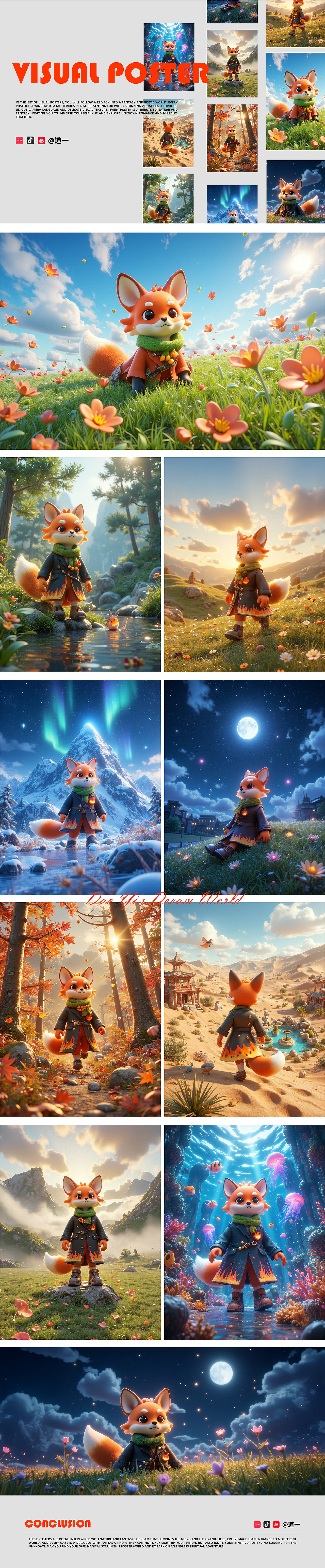 IP形象设计|服装品牌形象-烁烁Blazefox!