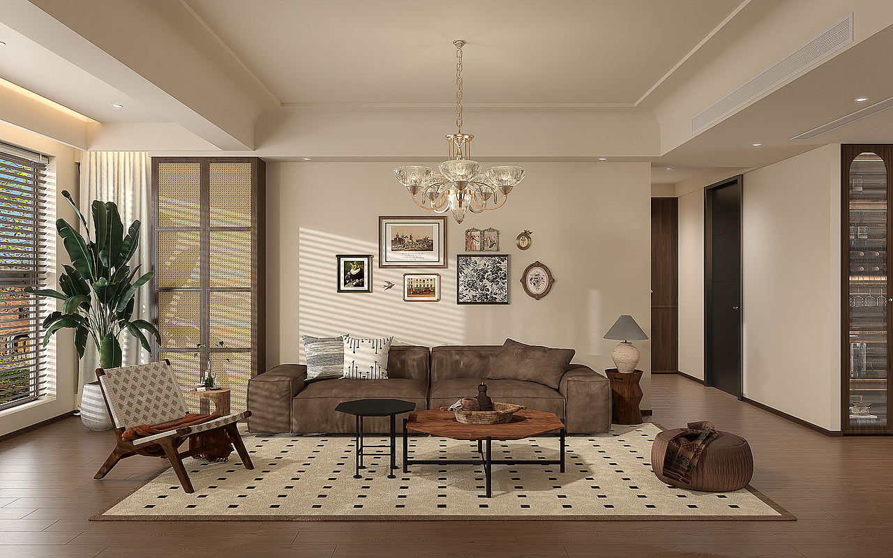 效果图代画：新项目/中古风（图ZMzg3MDE3MTA0） - 家装设计 - 站酷设计师无名Devise原创素材 - 站酷ZCOOL