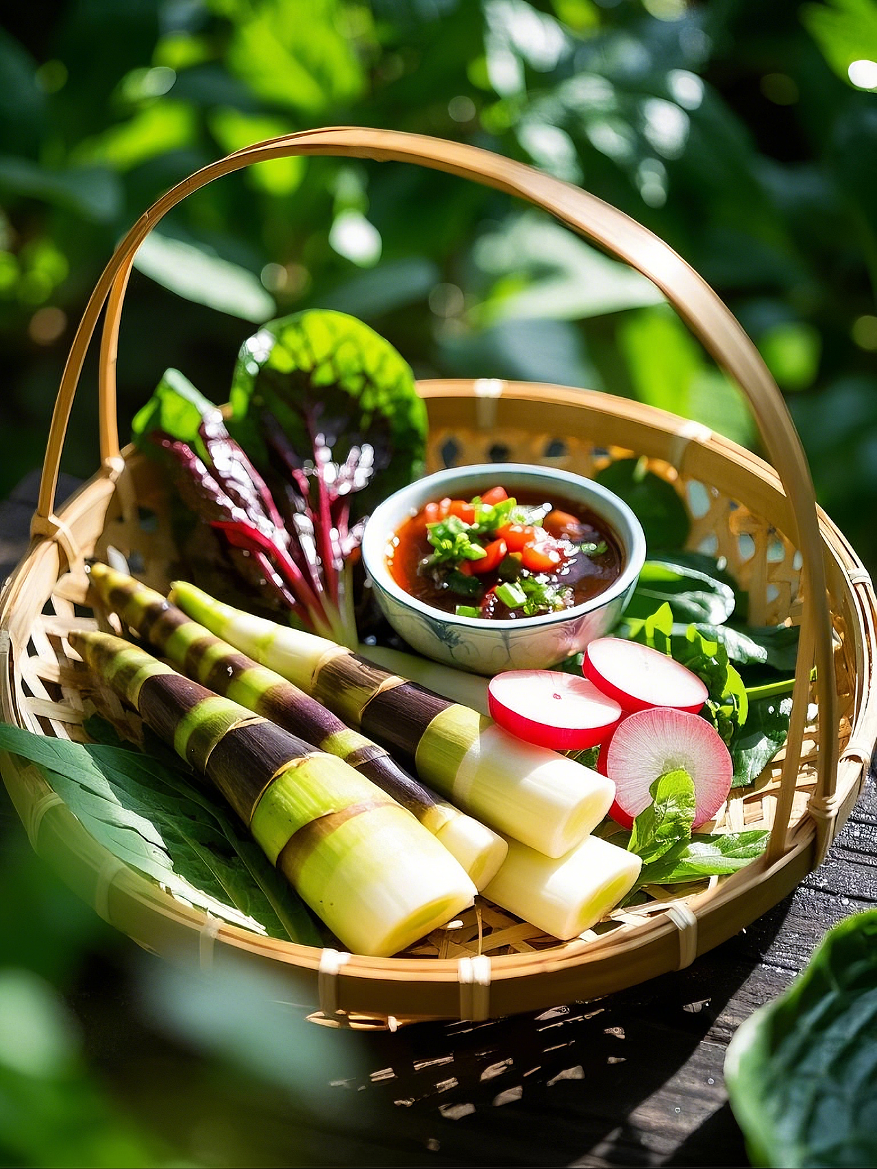 春分吃苋菜、萝卜、春笋