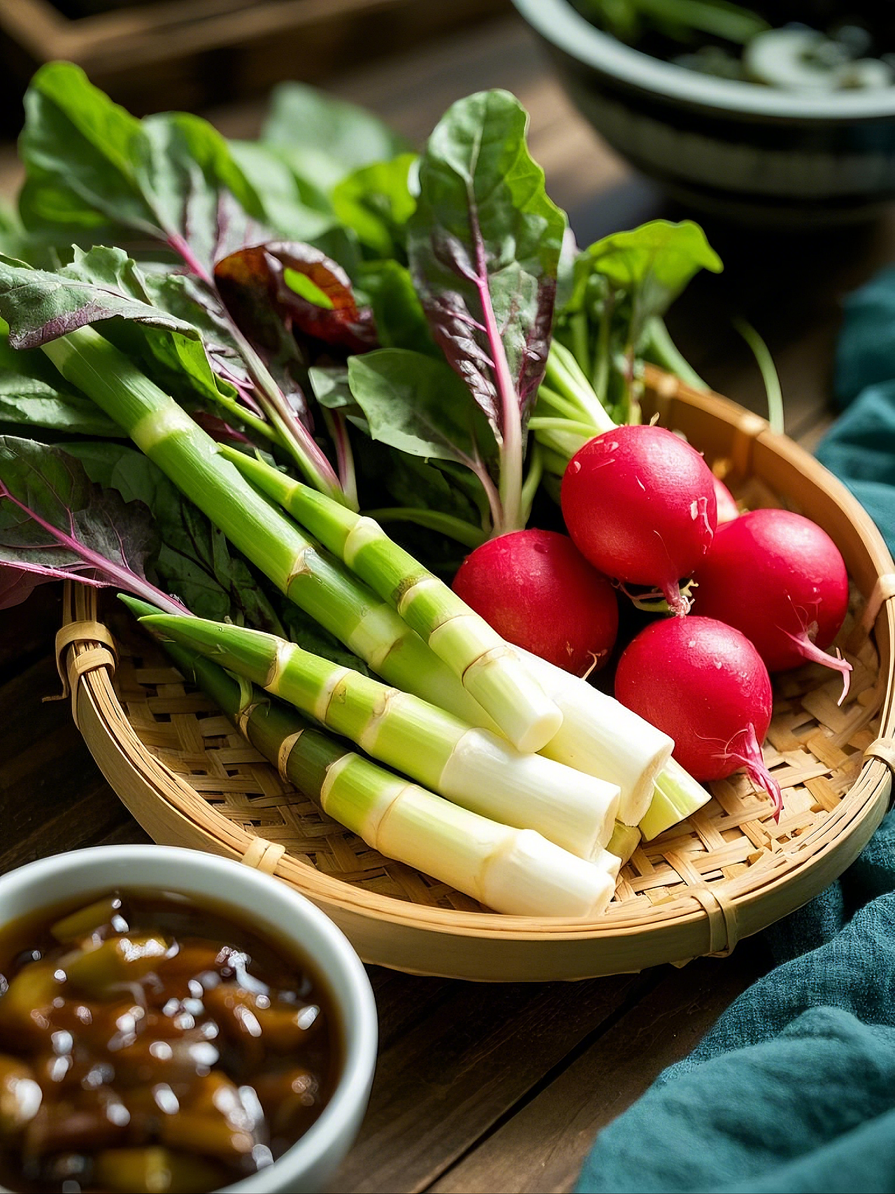春分吃苋菜、萝卜、春笋