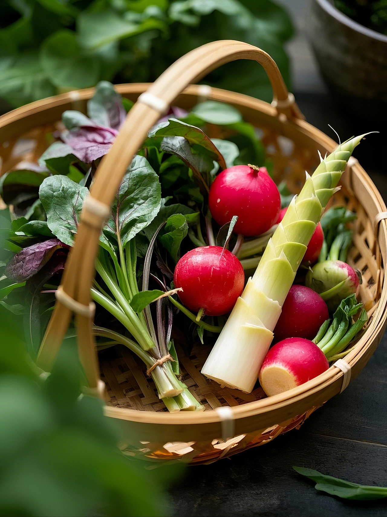 春分吃苋菜、萝卜、春笋