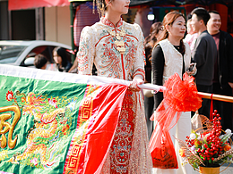 2025年潮汕迎阿嫲鏢旗手