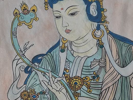 重彩人物
