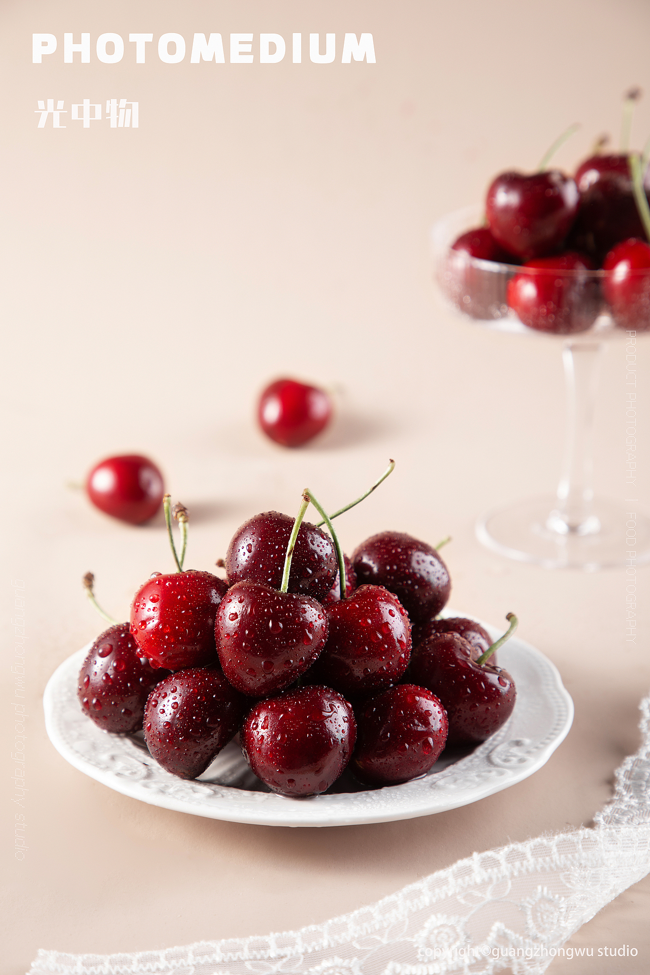 水果摄影 X 车厘子X 光中物Studio（图ZMzg3MDI5NjA0） - 美食摄影 - 站酷设计师光中物studio原创素材 - 站酷ZCOOL