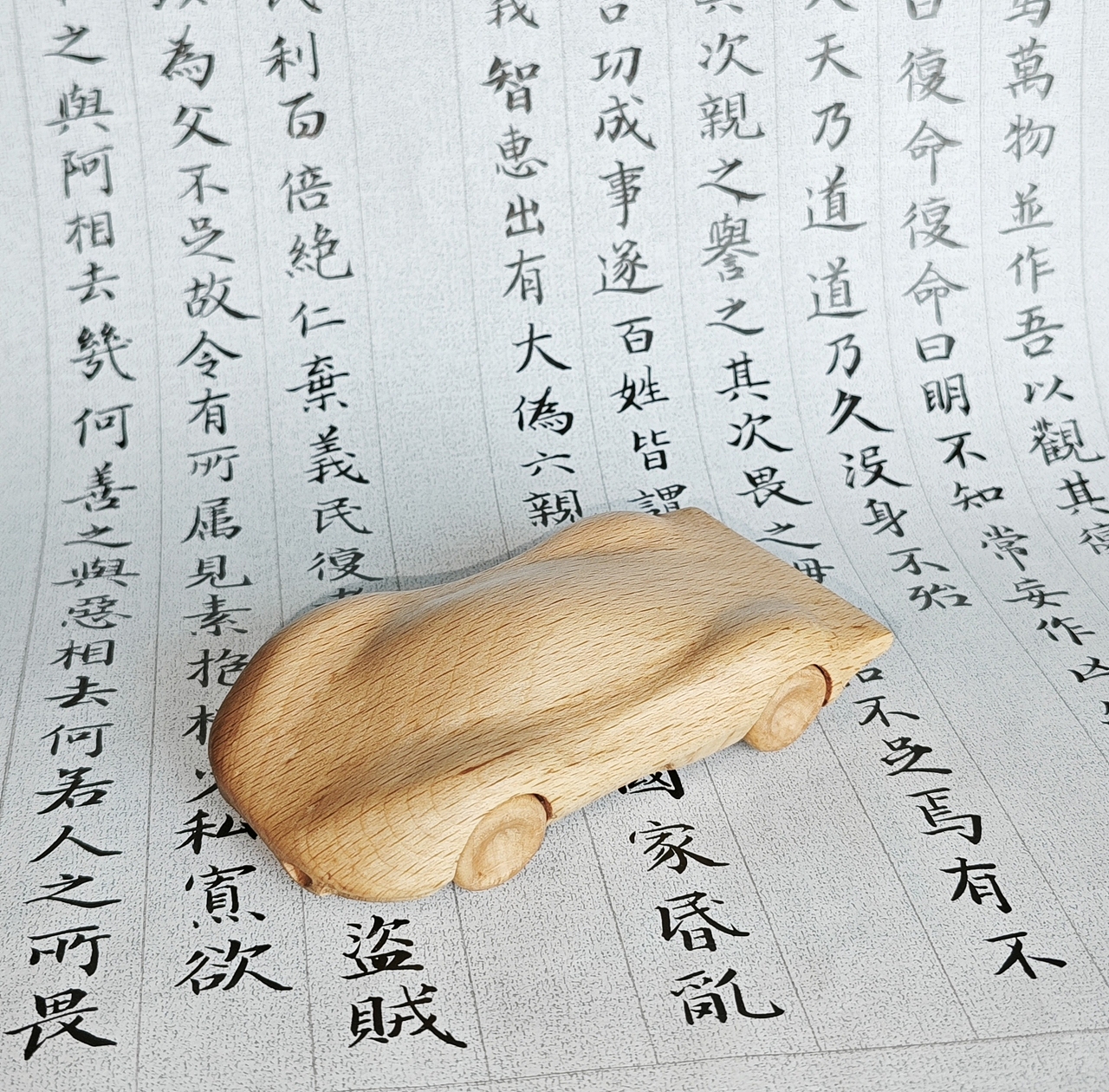 手工木作跑車（圖ZMzg3MDMzMDUy） - 手辦/模玩 - 站酷設(shè)計(jì)師I木兮原創(chuàng)素材 - 站酷ZCOOL