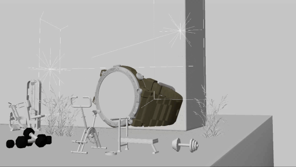 Crossbeats珠穆朗玛峰系列户外手表三维动画