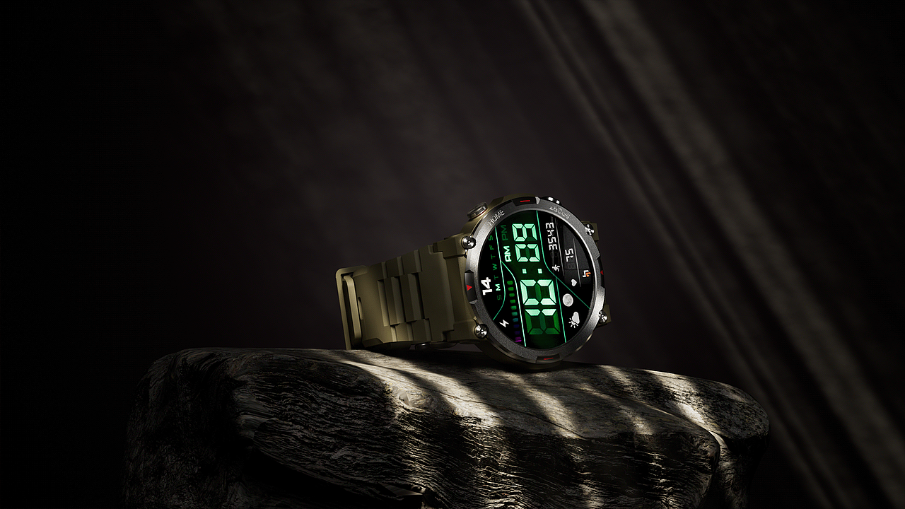 Crossbeats珠穆朗玛峰系列户外手表三维动画