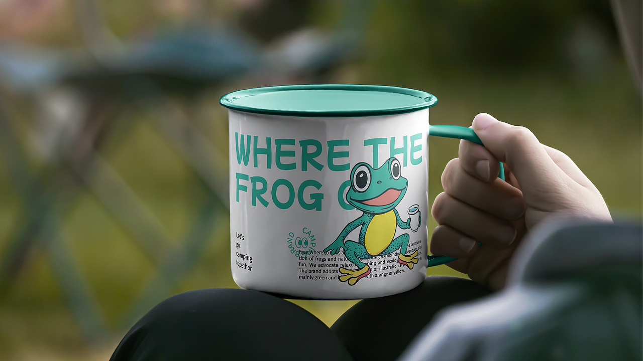 蛙去哪儿丨露营品牌设计（图ZMzg3MDQyMTI0） - 品牌 - 站酷设计师迷幻周周原创素材 - 站酷ZCOOL