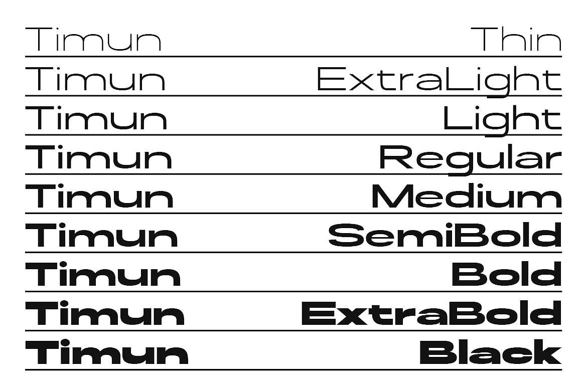 未来主义时尚简约海报画册封面标题无衬线英文字体家族（图ZMzg3MDUxMzE2） - 字体/字形 - 站酷设计师最西文集原创素材 - 站酷ZCOOL