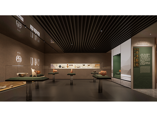 某博物馆展陈空间改造提升