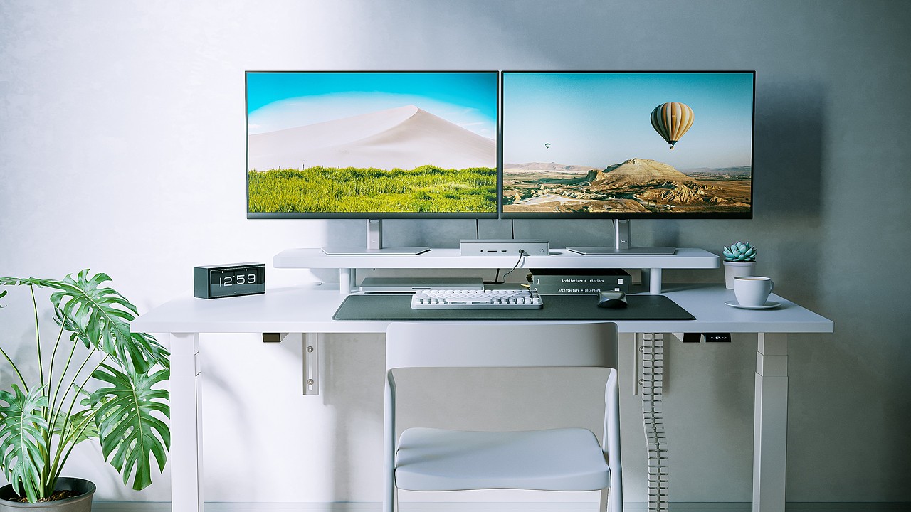 【2025-3月产品渲染图】 雷电4 Docking扩展坞 Ⅱ