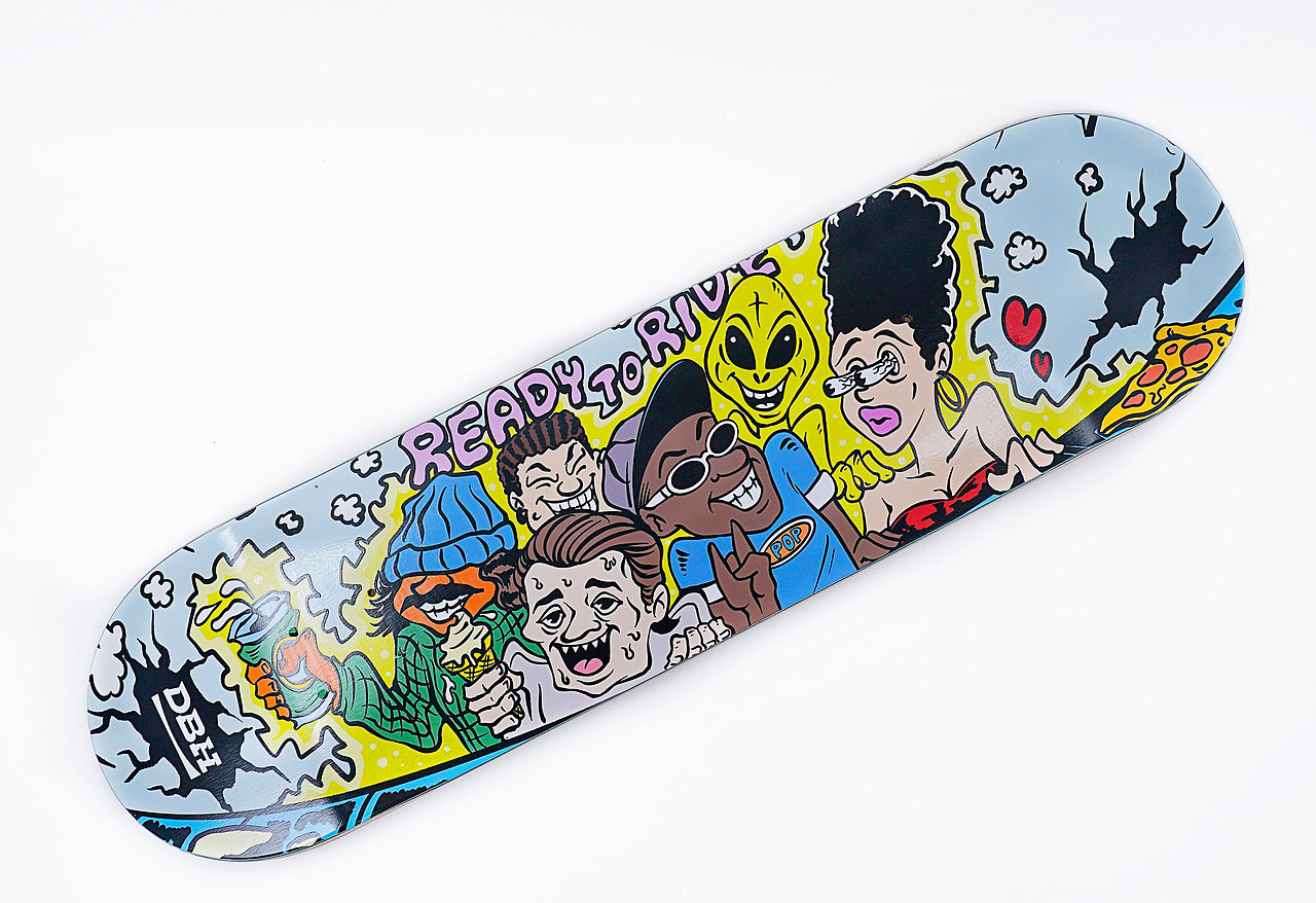 这次的板面设计又让我画爽了（图ZMzg3MDU5NjI0） - 新锐潮流插画 - 站酷设计师veSKATER原创素材 - 站酷ZCOOL