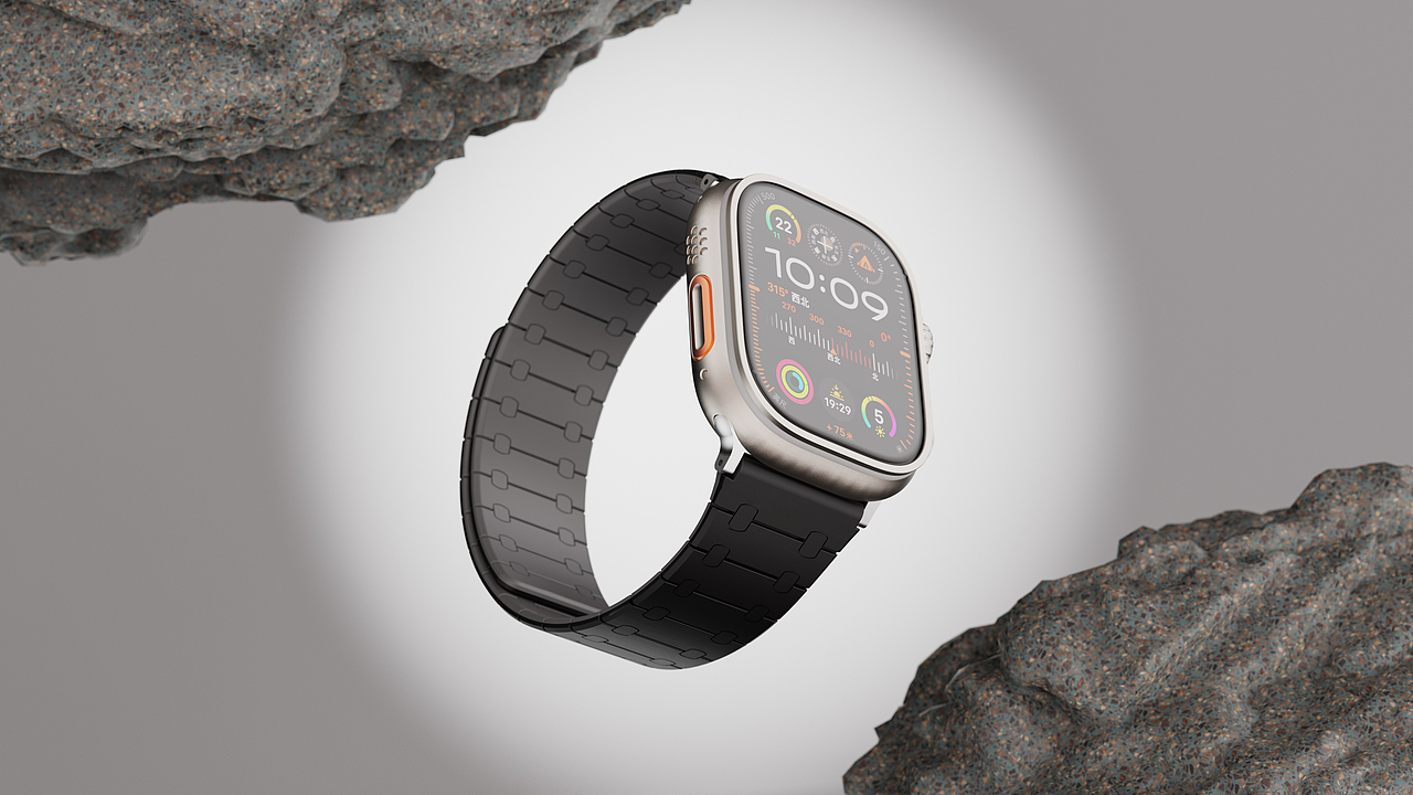 Apple Watch 硅胶磁吸表带（2）（图ZMzg3MDU5NjY0） - 产品 - 站酷设计师啊啵痴嘚饿浮鸽原创素材 - 站酷ZCOOL