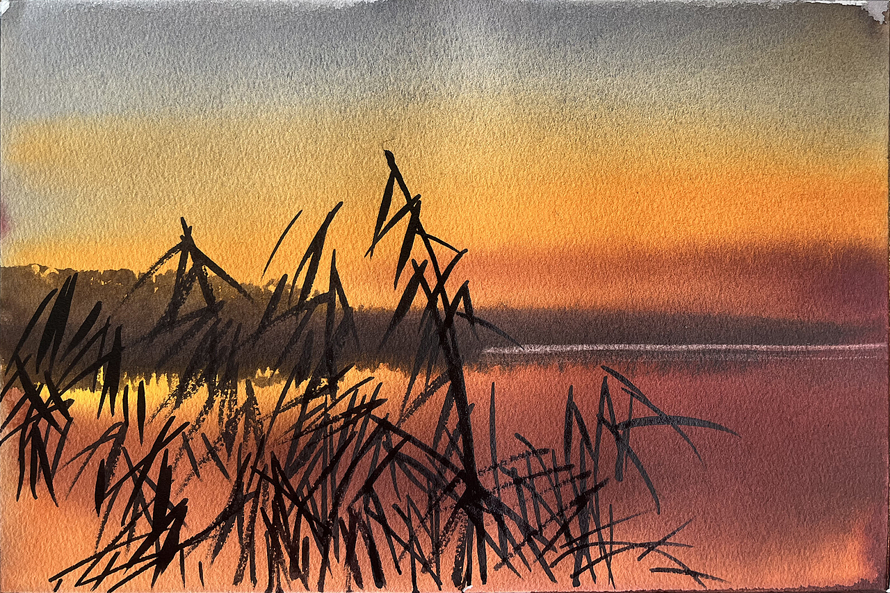 2025 二月 每日一画（图ZMzg3MDYxNjQw） - 绘画 - 站酷设计师孙小良的水彩画原创素材 - 站酷ZCOOL