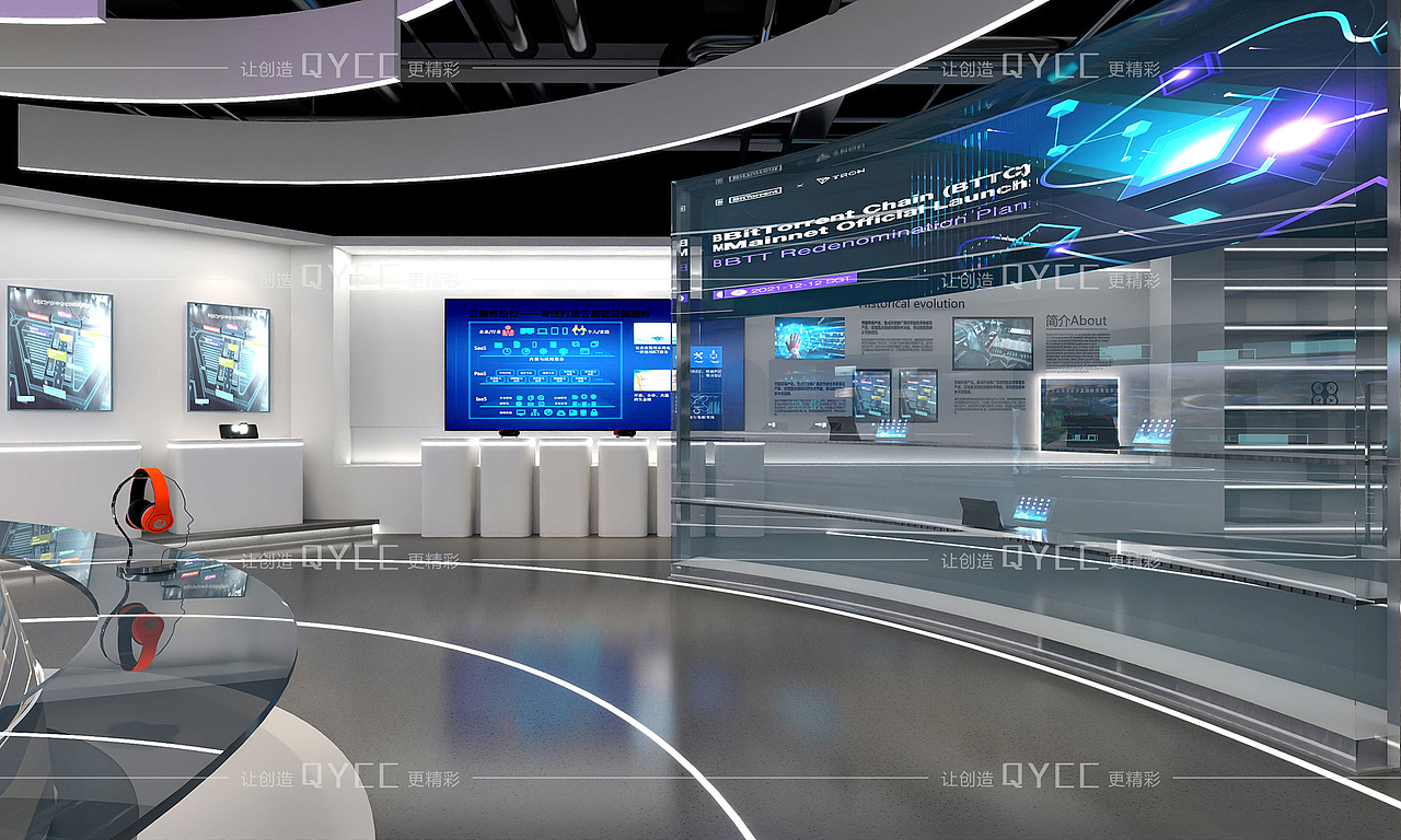 企业展厅设计-科技企业展厅（图ZMzg3MDY2Njk2） - 展陈设计 - 站酷设计师肖萧31363原创素材 - 站酷ZCOOL