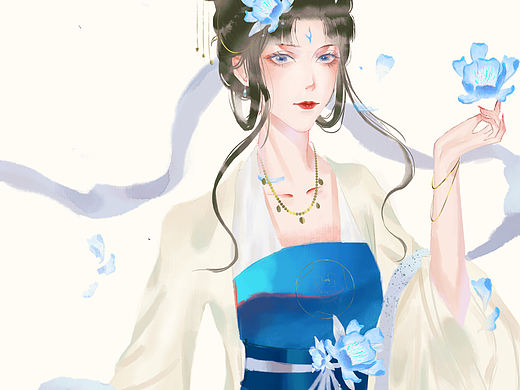今天是海棠花小美人～