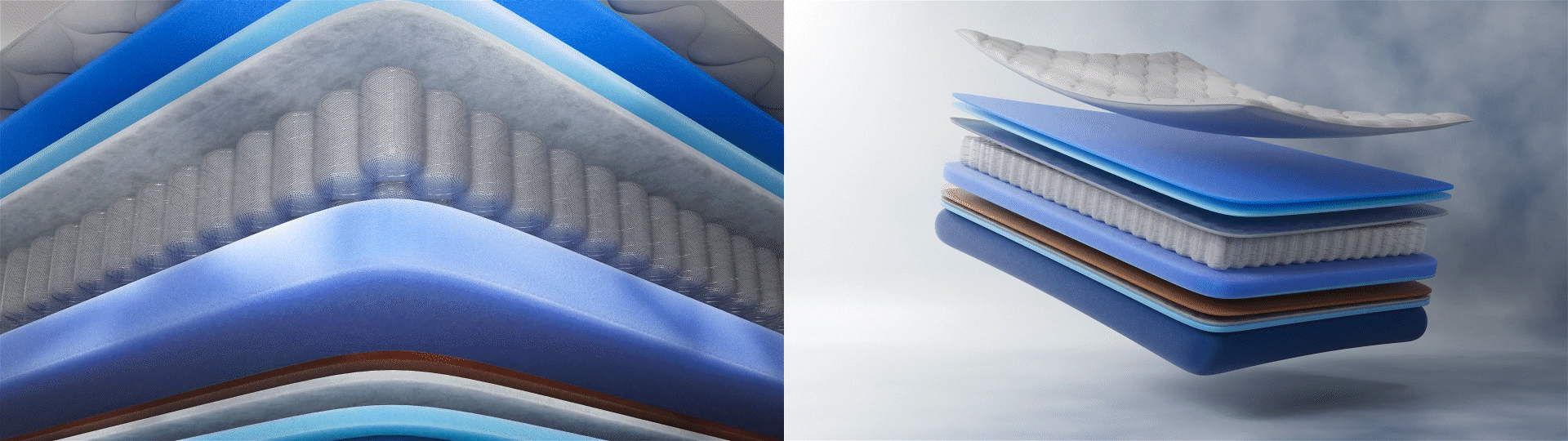 三维渲染练习：床垫动画