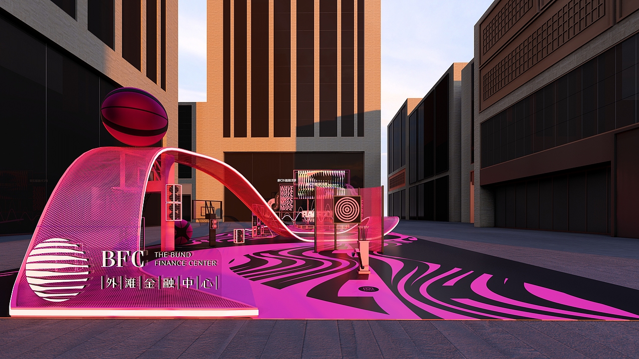 BFC外灘潮流季（圖ZMzg3MDcxMjIw） - 展陳設計 - 站酷設計師圣德創(chuàng)意原創(chuàng)素材 - 站酷ZCOOL