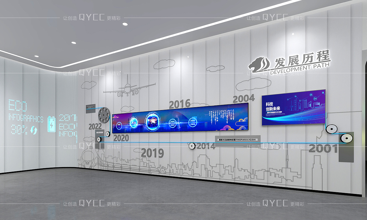 企业展厅设计-垃圾分类展厅（图ZMzg3MDcyODQ4） - 展陈设计 - 站酷设计师展厅设计展馆设计原创素材 - 站酷ZCOOL