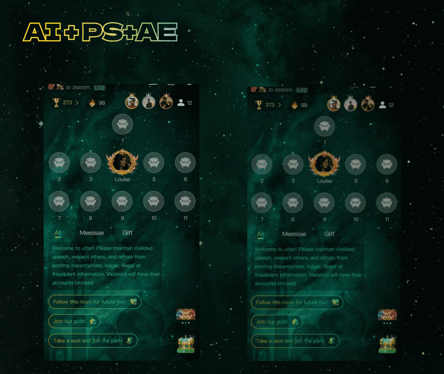 海外社交APP 语聊 中东（图ZMzg3MDczODA4） - APP界面 - 站酷设计师靳邹郁原创素材 - 站酷ZCOOL