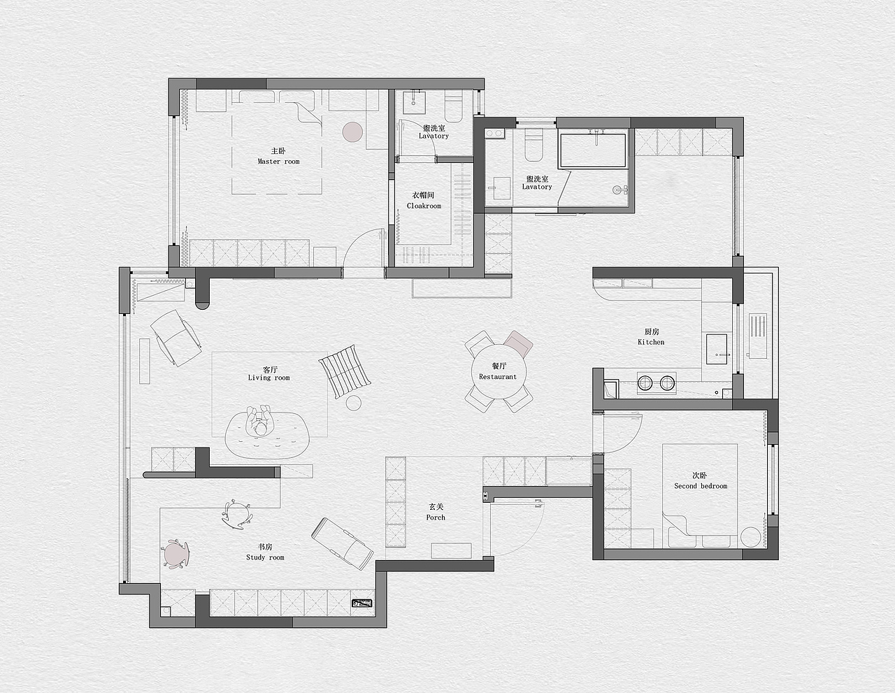 留白·私宅 |暖遇|极致松弛感的家,治愈系岁月时光