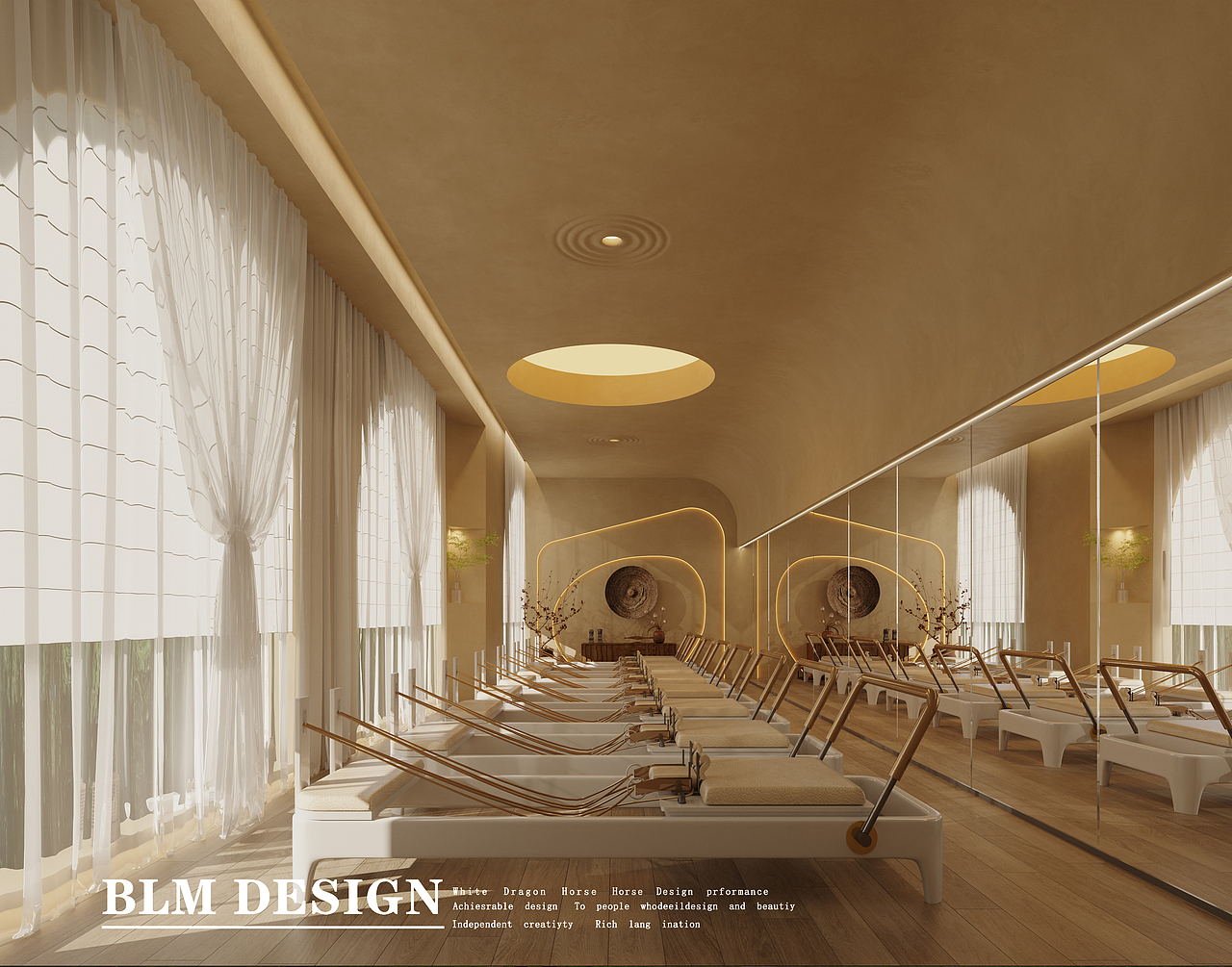 瑜伽馆-白龙马效果图