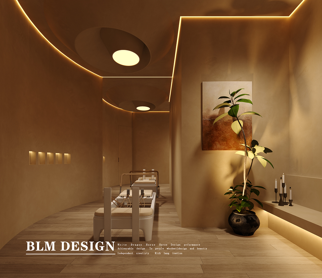 瑜伽馆-白龙马效果图