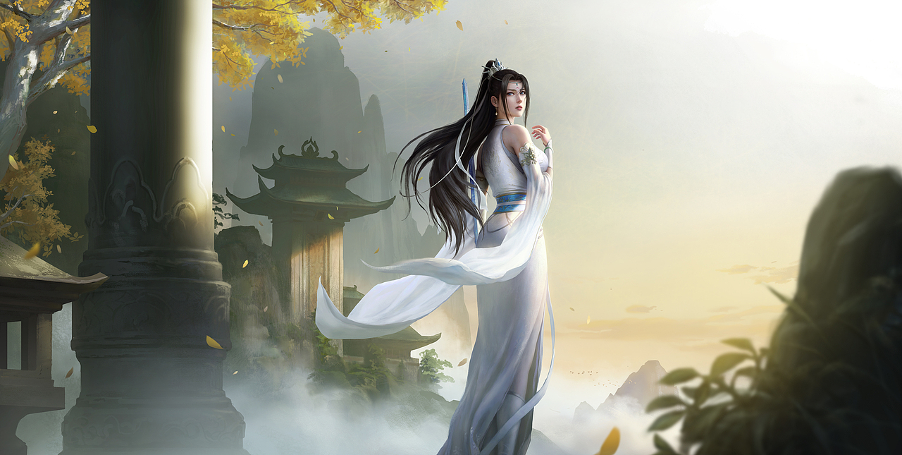 師姐（圖ZMzg3MDg1ODMy） - 游戲原畫 - 站酷設(shè)計師Evillll原創(chuàng)素材 - 站酷ZCOOL