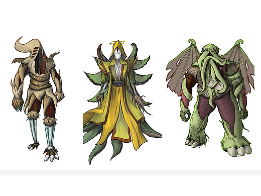 克苏鲁IP形象设计