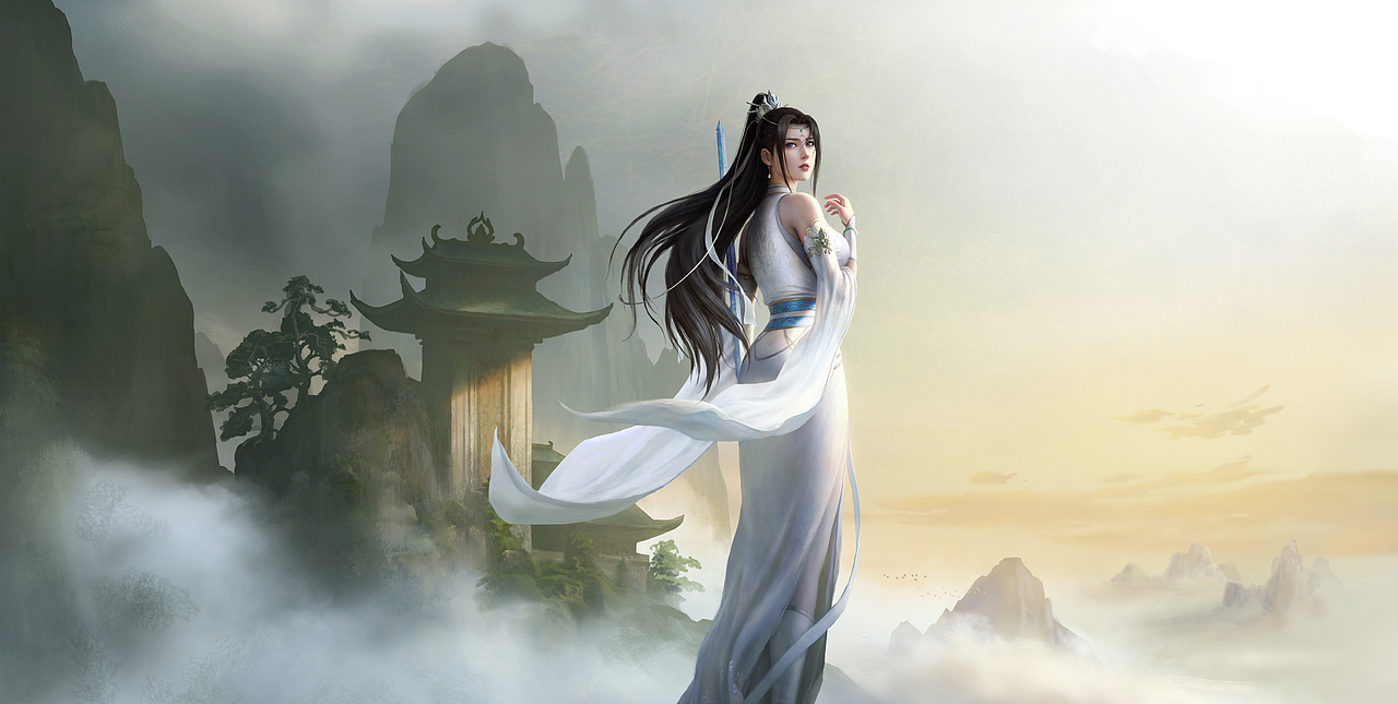 師姐（圖ZMzg3MDg1ODgw） - 游戲原畫 - 站酷設(shè)計師Evillll原創(chuàng)素材 - 站酷ZCOOL