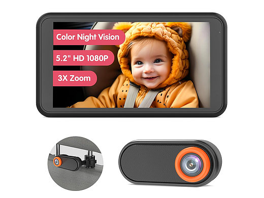 亚马逊主图-Baby监视器