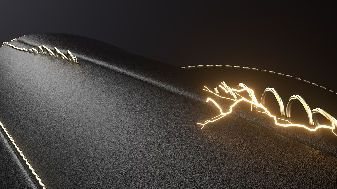 C4D电竞椅暗调酷炫案例（图ZMzg3MDk5MDY0） - 产品 - 站酷设计师我是诗言ShiYan原创素材 - 站酷ZCOOL